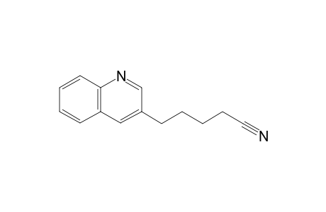 5-(Quinolin-3-yl)pentanenitrile