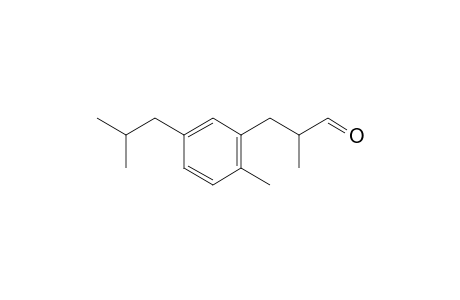3-(5-Isobutyl-2-methylphenyl)-2-methylpropanal