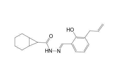 Bicyclo[4.1.0]heptane-7-carbohydrazide, N2-(3-allyl-2-hydroxybenzylideno)-