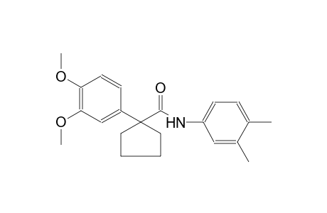 1-(3,4-dimethoxyphenyl)-N-(3,4-dimethylphenyl)cyclopentanecarboxamide