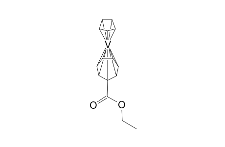 Vanadium, (.eta.5-2,4-cyclopentadien-1-yl)[(1,2,3,4,5,6,7-.eta.)-(ethoxycarbony l)cycloheptatrienylium]-