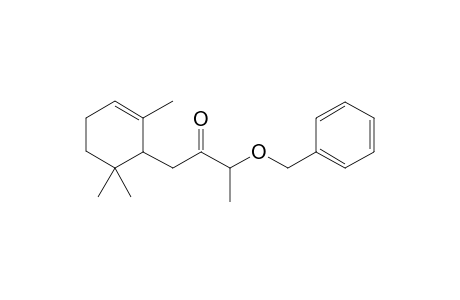 3-Benzyloxy-1-(2',6',6'-trimethylcyclohex-2'-enyl]butan-2-one