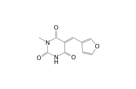 (5E)-5-(3-furylmethylene)-1-methyl-2,4,6(1H,3H,5H)-pyrimidinetrione
