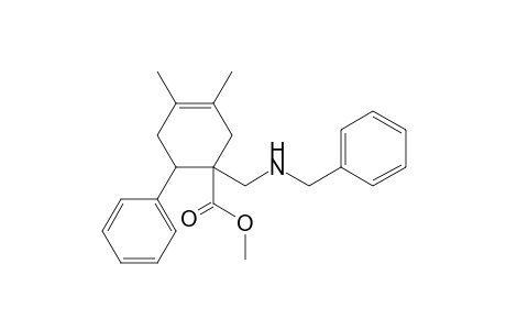Methyl 1-[(benzylamino)methyl]-3,4-dimethyl-6-phenylcyclohex-3-ene-1-carboxylate