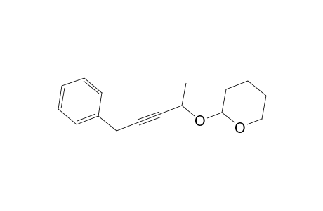 2H-Pyran, tetrahydro-2-[(1-methyl-4-phenyl-2-butynyl)oxy]-