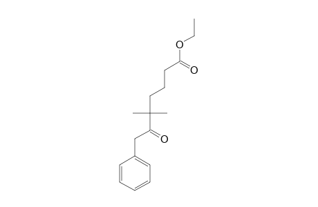 ETHYL-5,5-DIMETHYL-6-OXO-7-PHENYL-HEPTANOATE