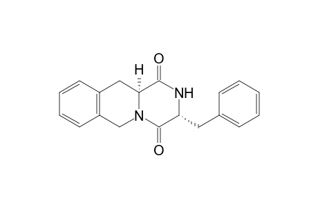 (3R,11aS)-3-(phenylmethyl)-3,6,11,11a-tetrahydro-2H-pyrazino[1,2-b]isoquinoline-1,4-dione