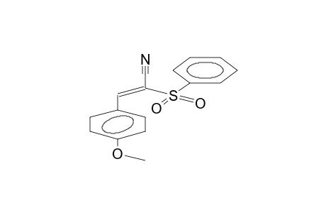 phenyl 1-cyano-2-(4-methoxyphenyl)ethenyl sulfone