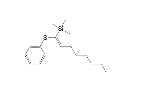 1-Phenylthio-1-(trimethylsilyl)-1-nonene