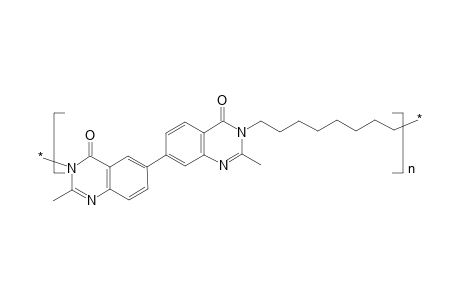Poly{octamethylene-3,3'-[6,6'-bis(2-methyl-4-quinazolone)diyl]}