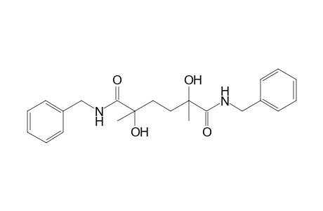 2,5-Dihydroxy-2,5-dimethyl-1,6-hexanedioic acid - bis(benzylamide)