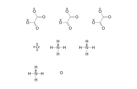 Ammonium trisoxalatochromate(III) hydrate