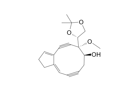 (2S,3S)-4-[(4R)-2,2-Dimethyl-1,3-dioxolan-4-yl]-5-hydroxy-4-methoxybicyclo[8.3.0]trideca-9,13-dien-2,7-diyne