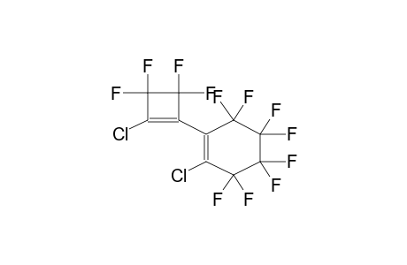 2-CHLORO-1-[1'-(2'-CHLOROOCTAFLUOROCYCLOHEXENYL)]-TETRAFLUOROCYCLOBUTENE