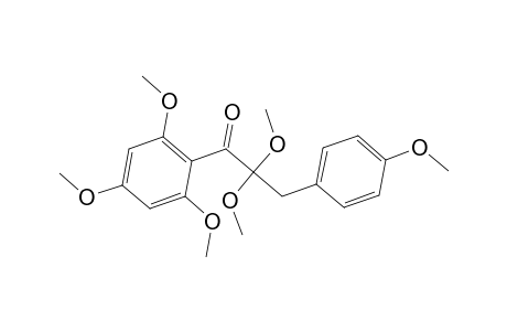 1-Propanone, 2,2-dimethoxy-3-(4-methoxyphenyl)-1-(2,4,6-trimethoxyphenyl)-