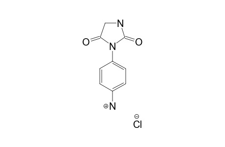 4-[3'-(2',4'-IMIDAZOLIDINEDIONE)]-ANILINE-HYDROCHLORIDE