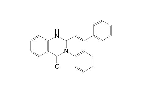 4(1H)-quinazolinone, 2,3-dihydro-3-phenyl-2-[(E)-2-phenylethenyl]-