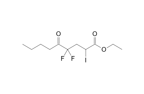 Ethyl 4,4-Difluoro-2-iodo-5-oxononanoate