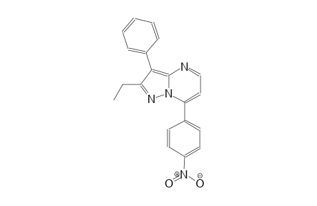 2-ethyl-7-(4-nitrophenyl)-3-phenylpyrazolo[1,5-a]pyrimidine