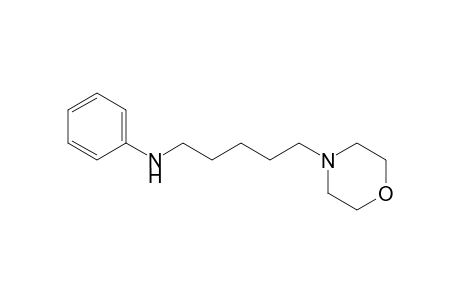 N-(5-morpholinopentyl)aniline
