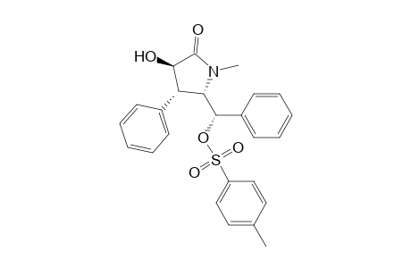 2-Pyrrolidinone, 3-hydroxy-1-methyl-5-[[[(4-methylphenyl)sulfonyl]oxy]phenylmethyl]-4-phenyl-, [3R-[3.alpha.,4.beta.,5.alpha.(S*)]]-