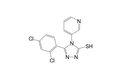 4H-1,2,4-triazole-3-thiol, 5-(2,4-dichlorophenyl)-4-(3-pyridinyl)-