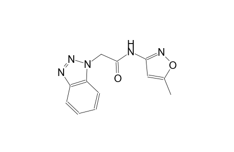2-(1H-1,2,3-benzotriazol-1-yl)-N-(5-methyl-3-isoxazolyl)acetamide