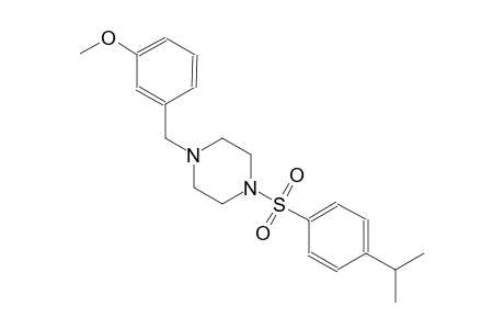 piperazine, 1-[(3-methoxyphenyl)methyl]-4-[[4-(1-methylethyl)phenyl]sulfonyl]-