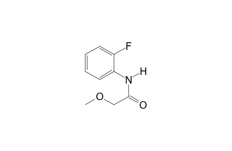 N-(2-Fluorophenyl)-2-methoxyacetamide