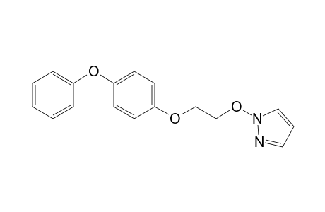 1H-Pyrazole, 1-[2-(4-phenoxyphenoxy)ethoxy]-