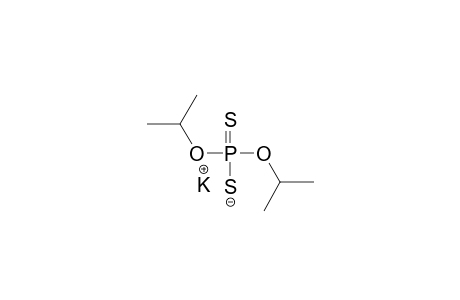phosphorodithioic acid, O,O-diisopropyl ester, S-potassium salt