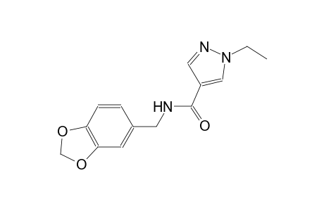 N-(1,3-benzodioxol-5-ylmethyl)-1-ethyl-1H-pyrazole-4-carboxamide