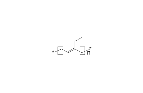Poly(1-ethyl-1-butenylene)