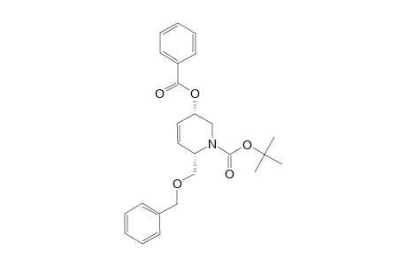 TERT.-BUTYL-(2S,5S)-5-(BENZOYLOXY)-2-(BENZYLOXYMETHYL)-5,6-DIHYDROPIPERIDINE-1(2H)-CARBOXYLATE