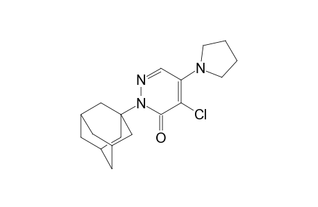 2-(1-adamantyl)-4-chloranyl-5-pyrrolidin-1-yl-pyridazin-3-one