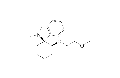 (1S,2S)-2-(2-Methoxyethoxy)-N,N-dimethyl-1-phenylcyclohexylamine