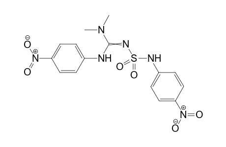 1,1-Dimethyl-3-(4-nitrophenyl)-2-(4-nitrophenylsulfamoyl)-guanidine