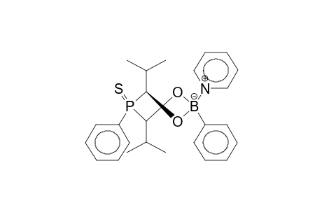 4,6-DIISOPROPYL-2,5-DIPHENYL-5-THIONO-1,3,2,5-DIOXABORAPHOSPHORINANE-PYRIDINE COMPLEX (ISOMER 3)