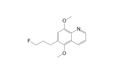 6-(3-Fluoropropyl)-5,8-dimethoxyquinoline