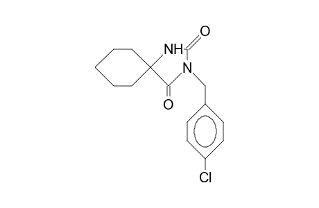 3-(4-Chloro-benzyl)-1,3-diaza-spiro(4.5)decane-2,4-dione