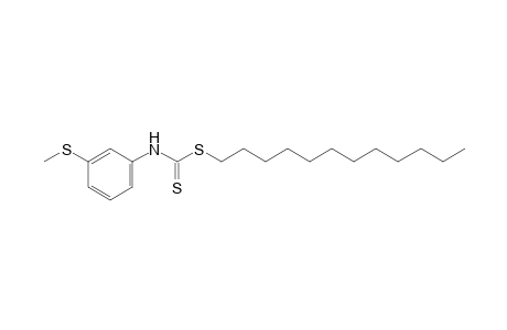 dithio-m-(methylthio)carbanilic acid, dodecyl ester
