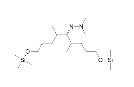 Dimethyl-[[2-methyl-1-(1-methyl-4-trimethylsilyloxy-butyl)-5-trimethylsilyloxy-pentylidene]amino]amine