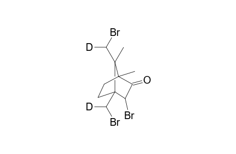 endo-3,9-Dibromo-9-deuterio-4-(bromodeuteriomethyl)camphor