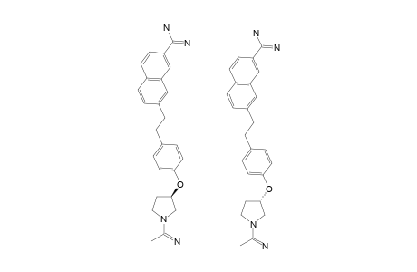 D41-1077;7-AMIDINO-2-[4-[[1-ACETIMIDOYL-3-PYRROLIDINYL]-OXY]-PHENETHYL]-NAPHTHALENE