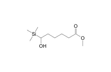 6-Hydroxy-6-trimethylsilyl-hexanoic acid methyl ester