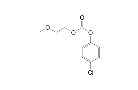 Carbonic acid, 2-methoxyethyl 4-chlorophenyl ester