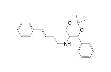 2,2-Dimethyl-4-phenyl-N-(4'-phenylbut-3'-en-1'-yl)-1,3-dioxan-5-amine