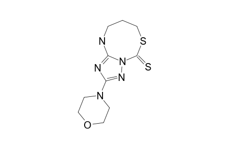 2-MORPHOLINO-7,8,9,10-TETRAHYDRO-[1,2,4]-TRIAZOLO-[1,5-C]-[1,3,5]-THIADIAZOCINE-5-THIONE