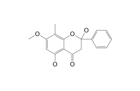 2,5-DIHYDROXY-7-METHOXY-8-METHYLFLAVANONE