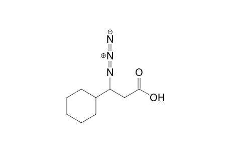 3-Azido-3-cyclohexylpropanoic acid